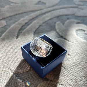 Swarovski eternity ring